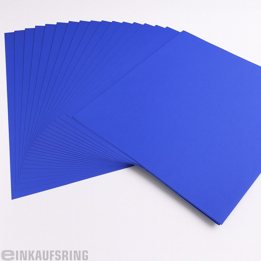 Blumenseide 20g/m², 50x70cm, 26 Bogen dunkelblau