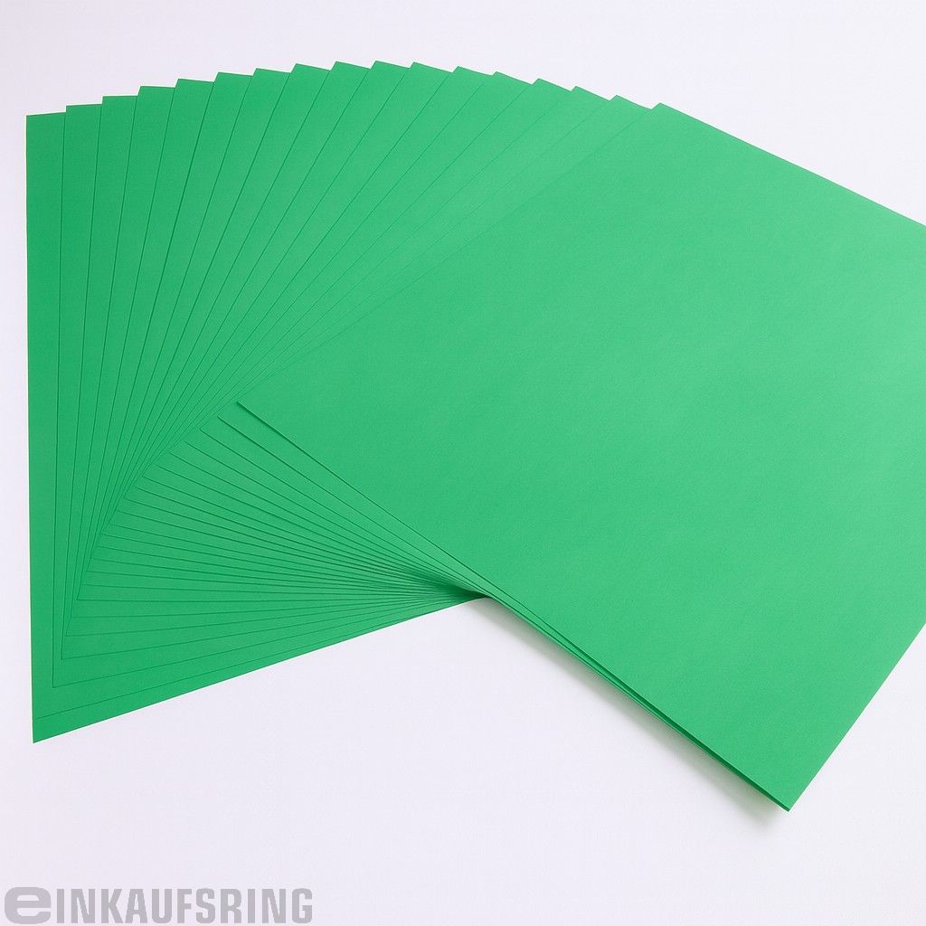 Blumenseide 20g/m², 50x70cm, 26 Bogen grün