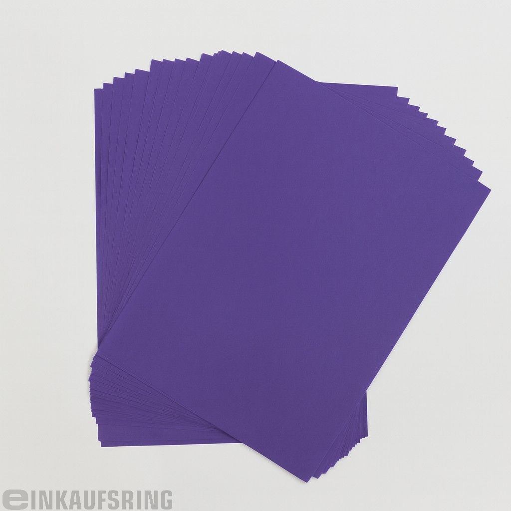 Blumenseide 20g/m², 50x70cm, 26 Bogen violett