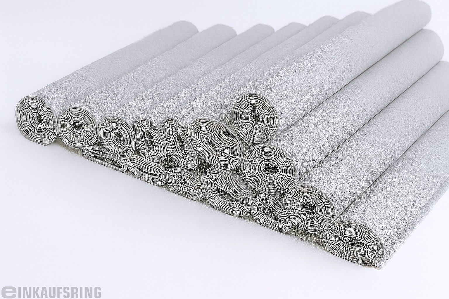 Bastelfilz 150g/m², 45cmx5m, 1 Rolle hellgrau