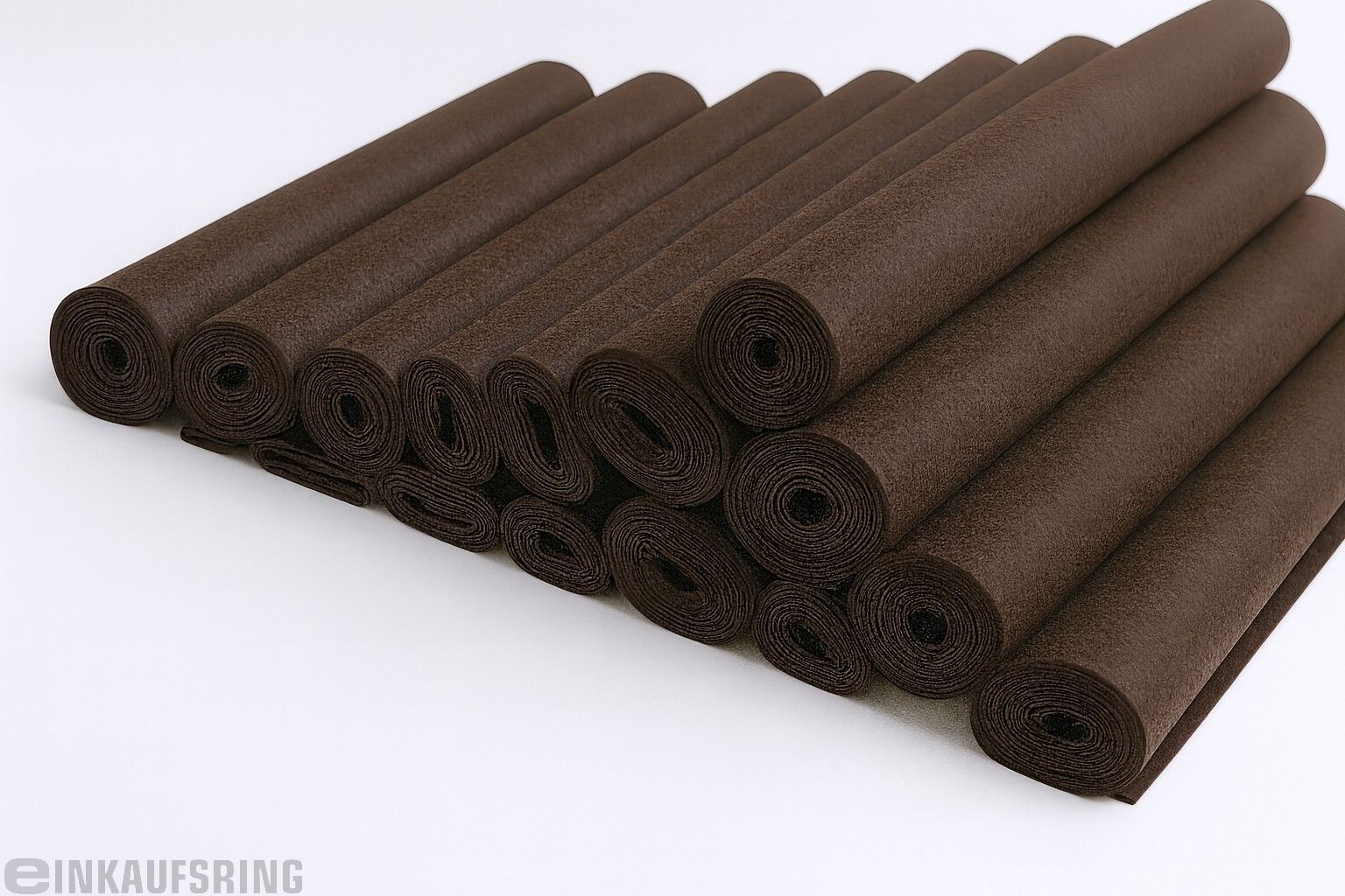 Bastelfilz 150g/m², 45cmx5m, 1 Rolle schokobraun