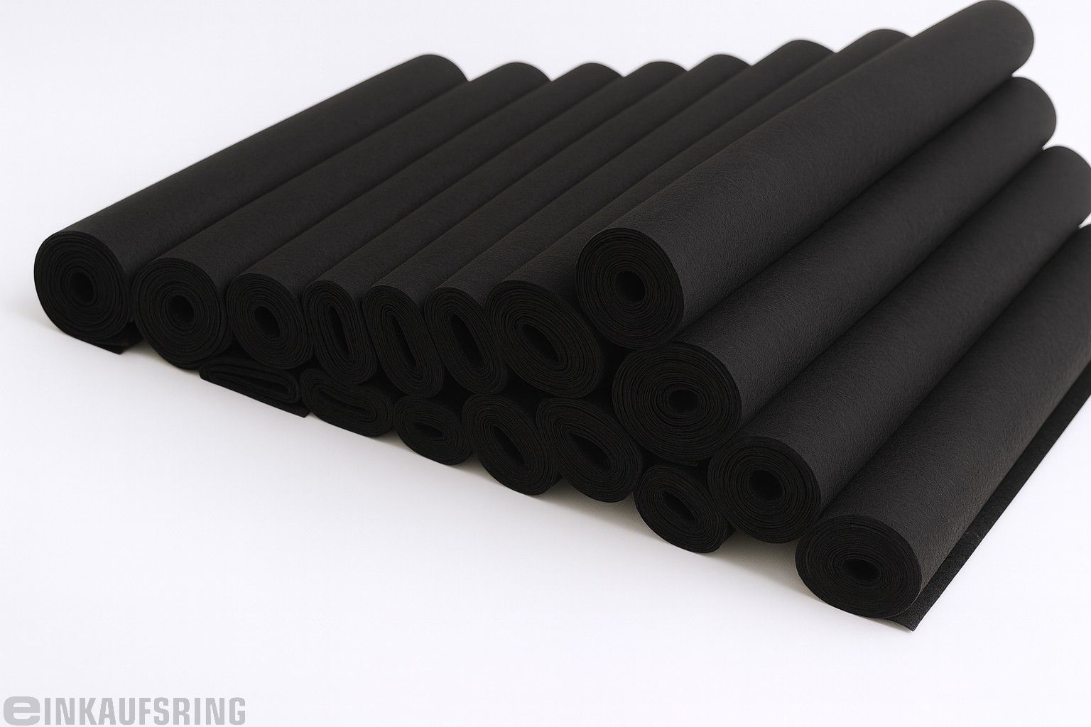 Bastelfilz 150g/m², 45cmx5m, 1 Rolle schwarz