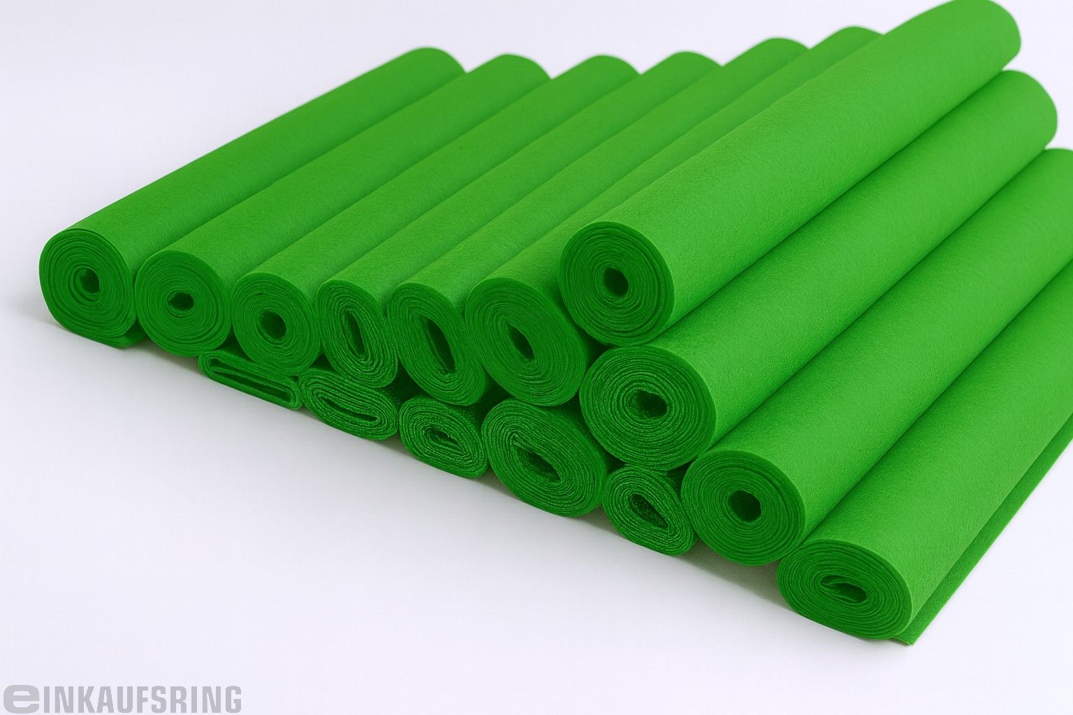 Bastelfilz 150g/m², 45cmx5m, 1 Rolle grasgrün