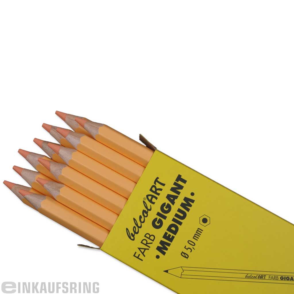 belcolART FARB GIGANT MEDIUM, 12 Stifte Haut