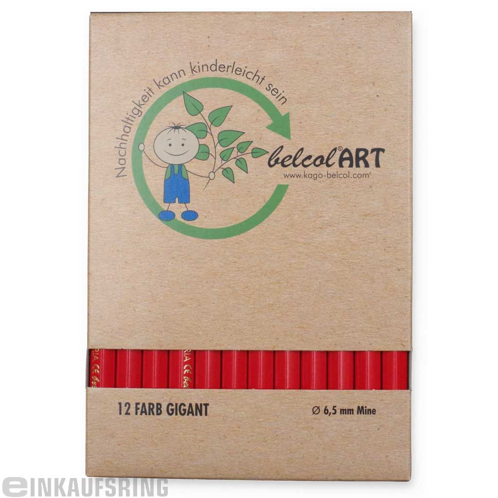 belcolART FARB GIGANT 12 Stk. dunkelrot