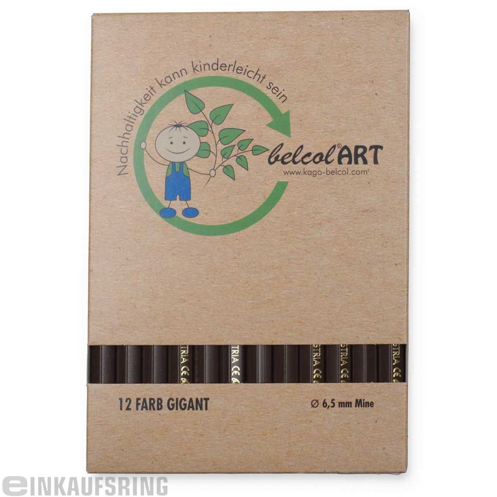 belcolART FARB GIGANT 12 Stk. dunkelbraun