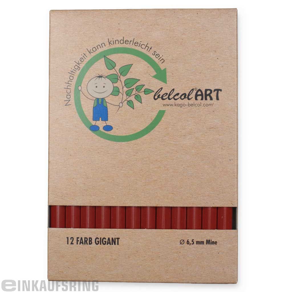 belcolART FARB GIGANT 12 Stk. rotbraun