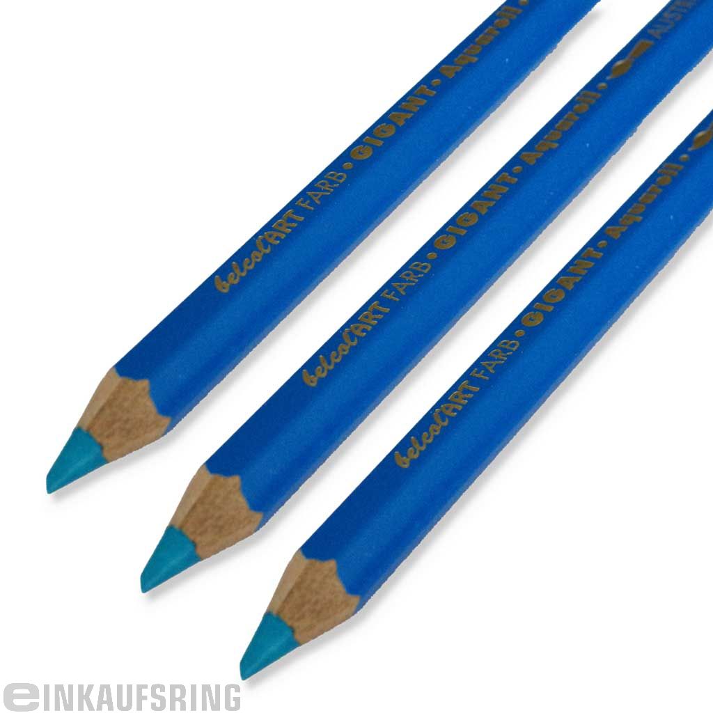 belcolART Aquarell Farbgigant,12 Stk., hellblau