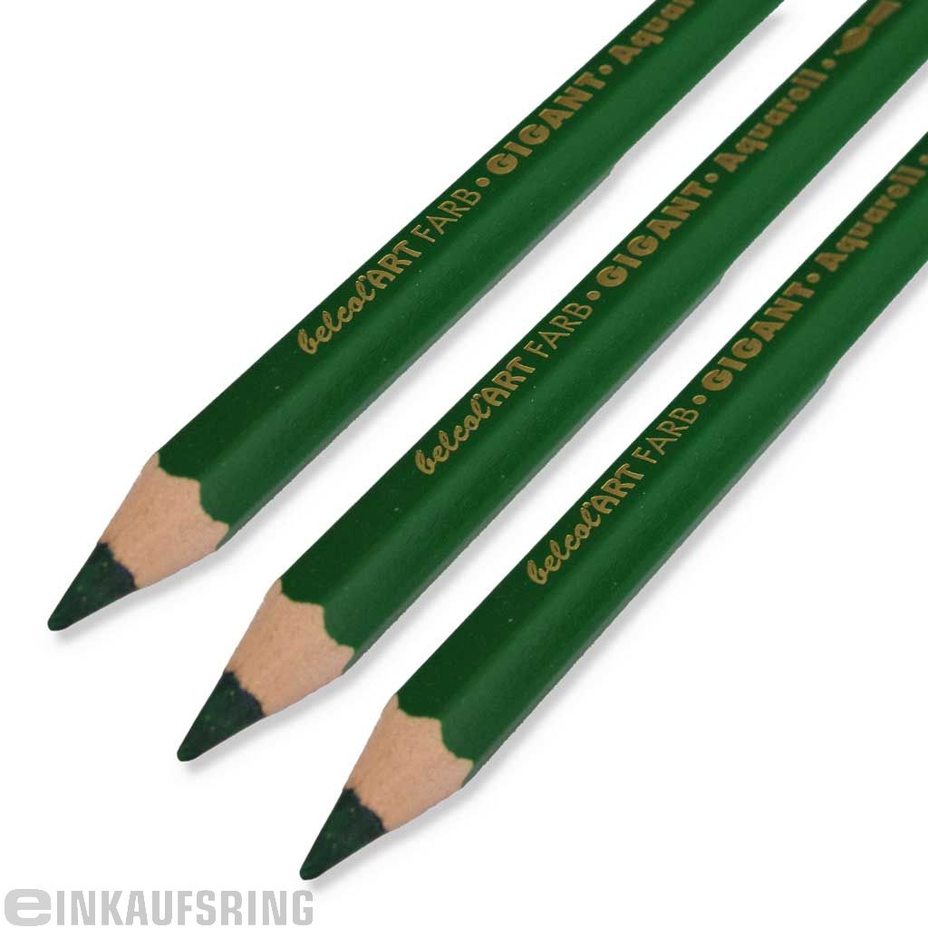 belcolART Aquarell Farbgigant,12 Stk., dunkelgrün