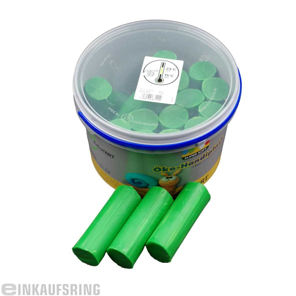 Öko-Handiplast 1750g im Eimer, Farbe grün