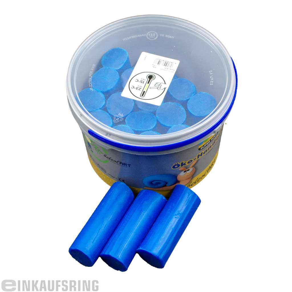 Öko-Handiplast 1750g im Eimer, Farbe blau