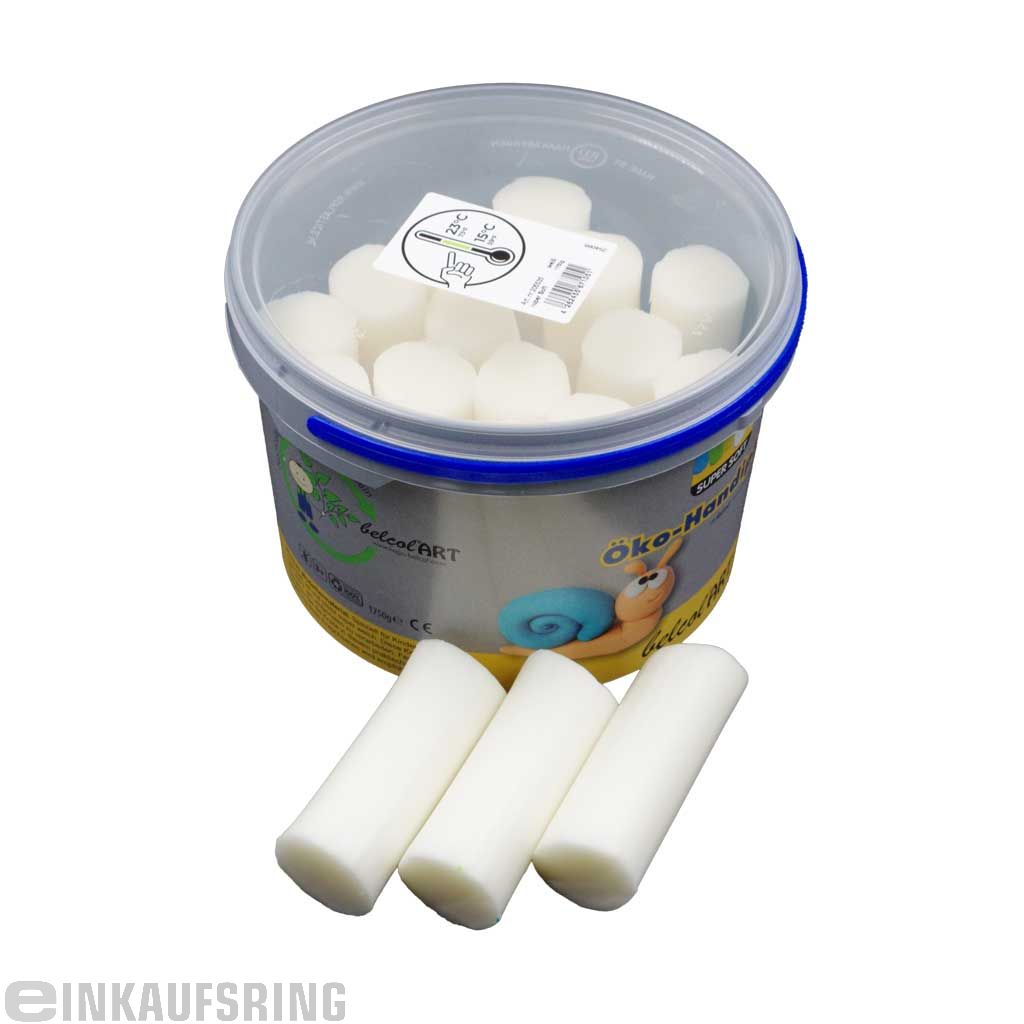 Öko-Handiplast 1750g im Eimer, Farbe weiß