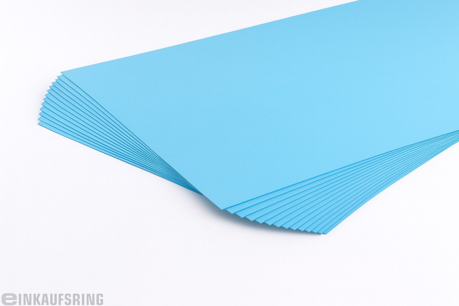 Fotokarton 300g/m², 50x70cm, 25 Bogen himmelblau