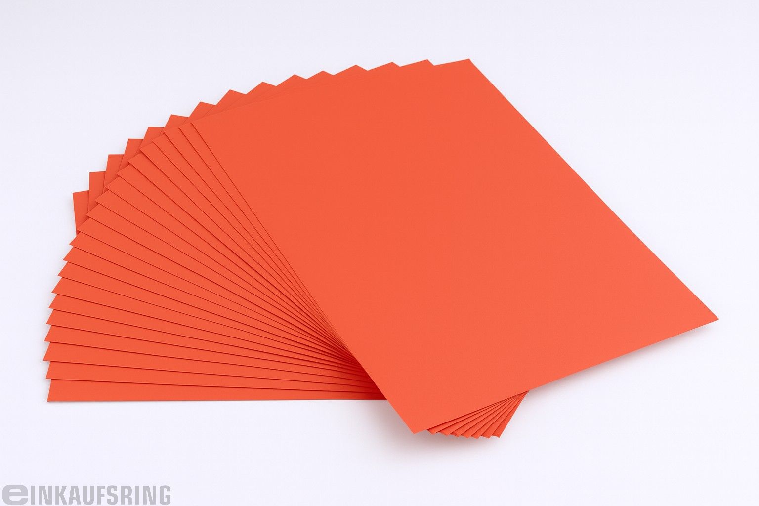 Fotokarton DIN A4, 50 Blatt orange