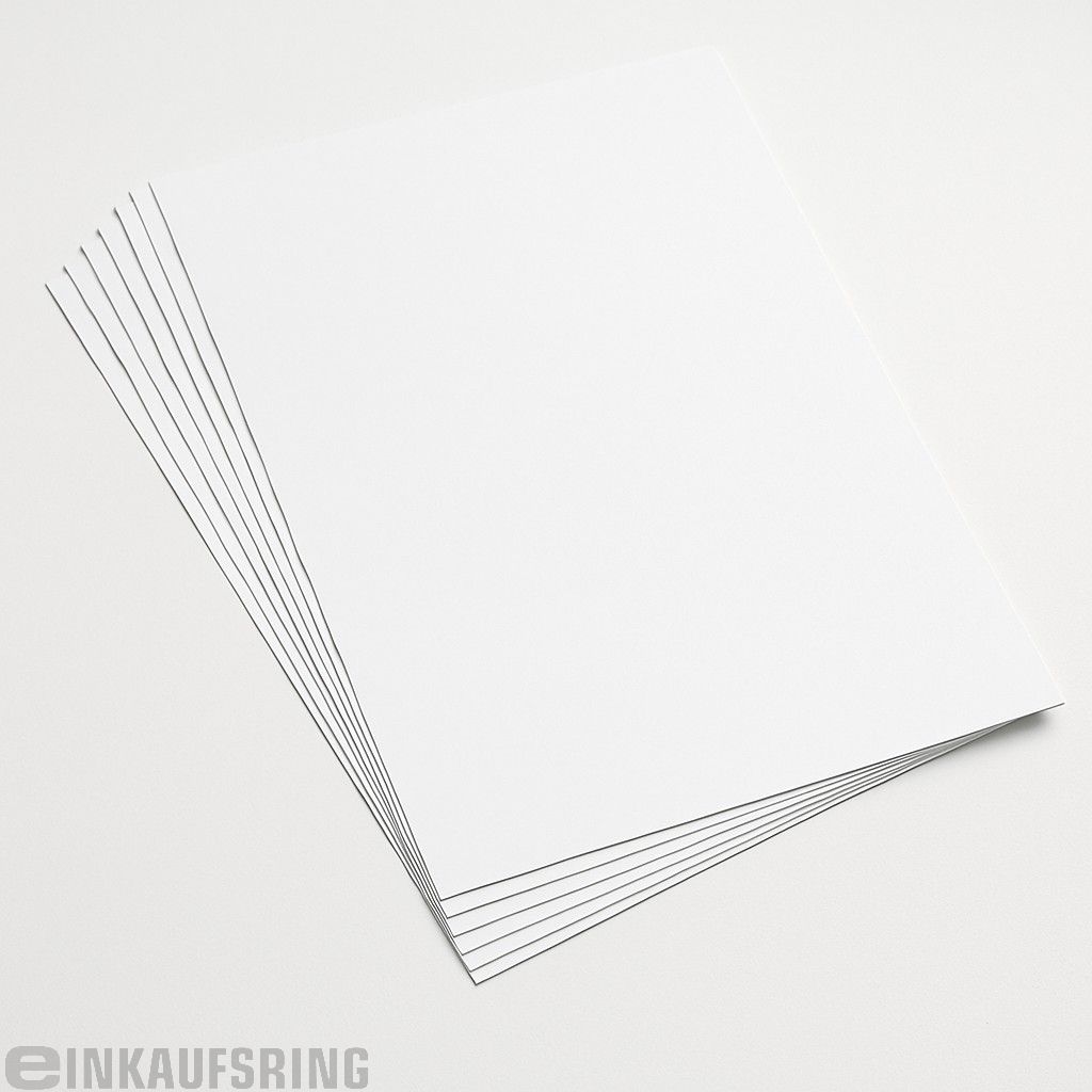 Fotokarton 300 g 70x100cm 10 Bl. weiß