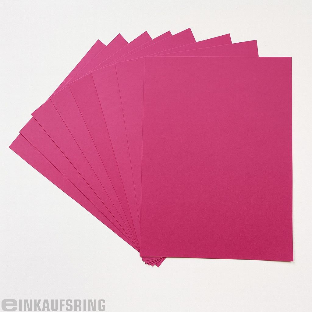 Fotokarton 50x70cm, 10 Bogen eosin