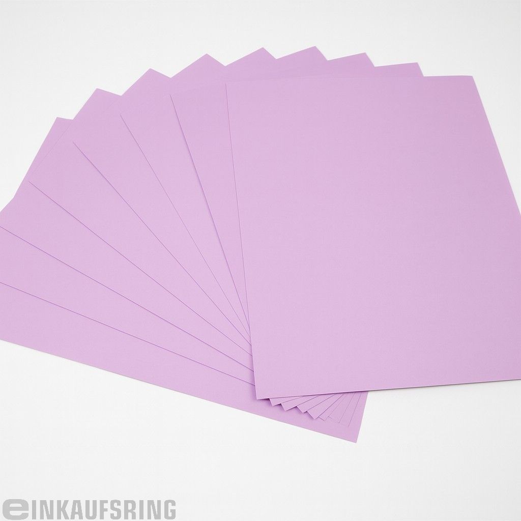 Tonpapier 130g/m², 50x70cm, 25 Bogen lila