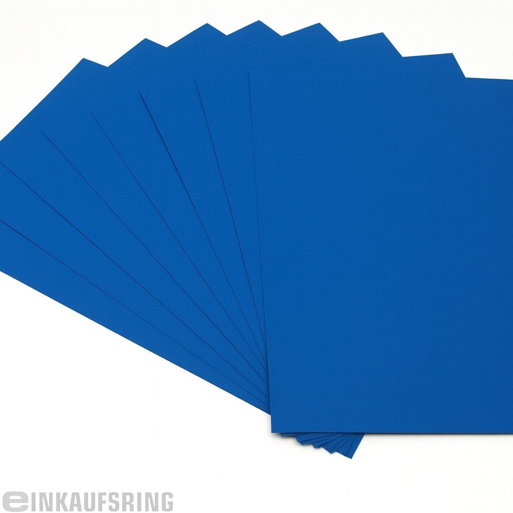 Tonkarton 50x70cm, 25 Bogen ultramarin