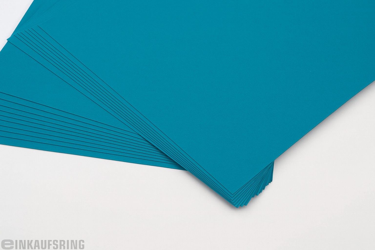 Tonpapier 130g/m², 50x70cm, 25 Bogen türkis