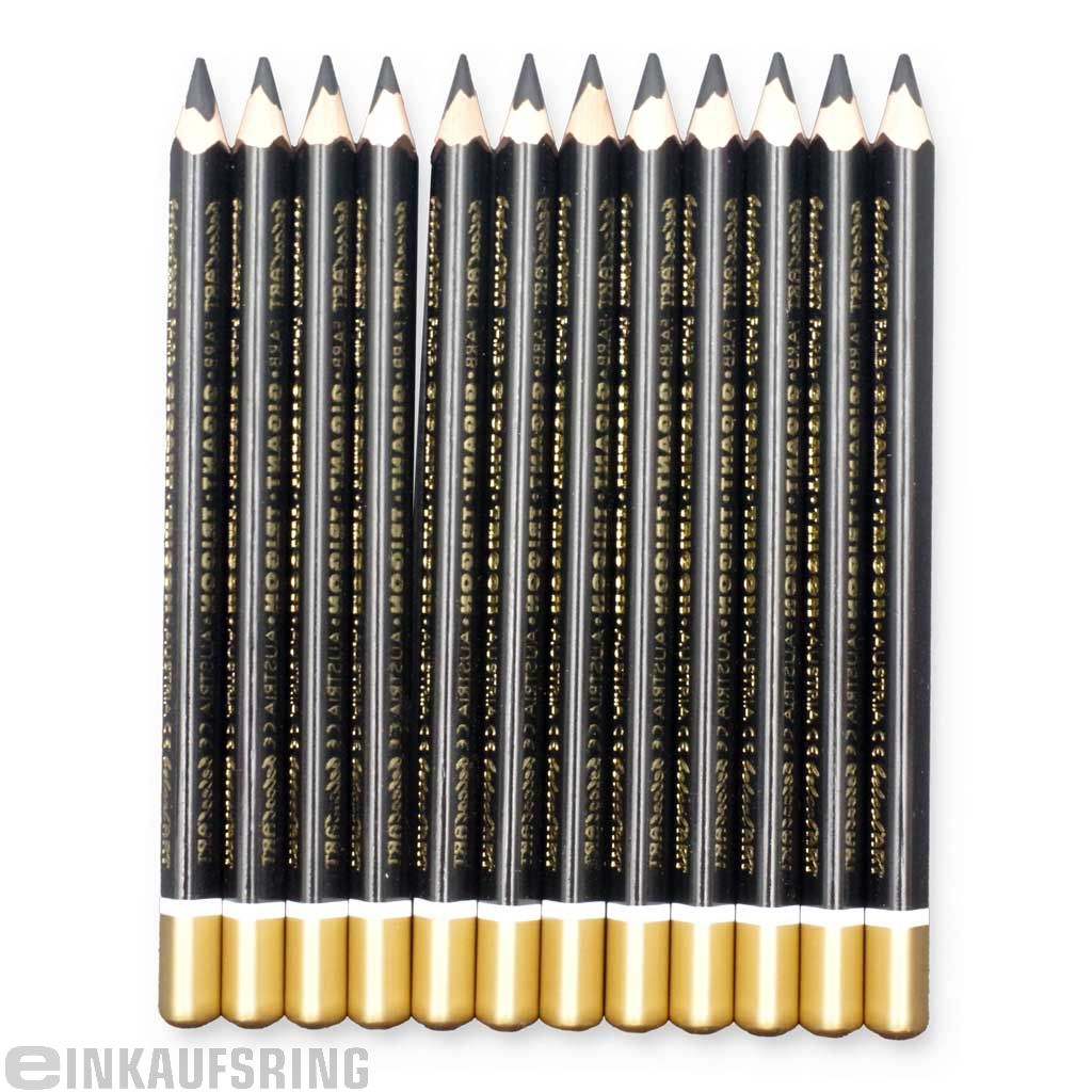 belcolART TRIGON 12 Stifte schwarz