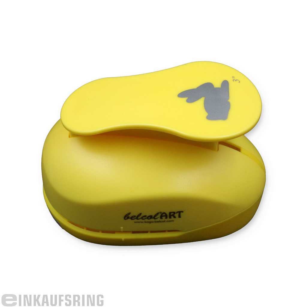 Stanzer 3XL, Stanzfläche 76mm, Motiv Hase