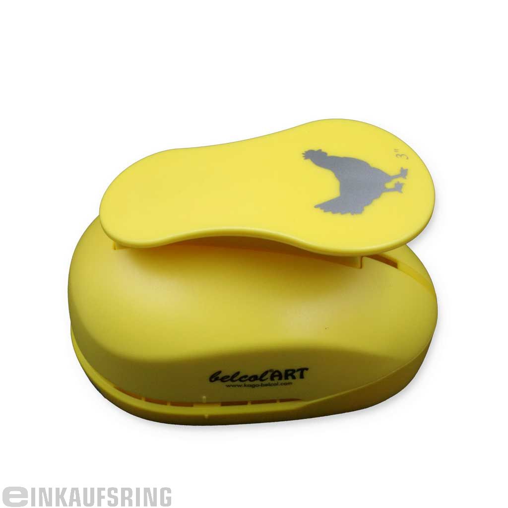 Stanzer 3XL, Stanzfläche 76mm, Motiv Hahn