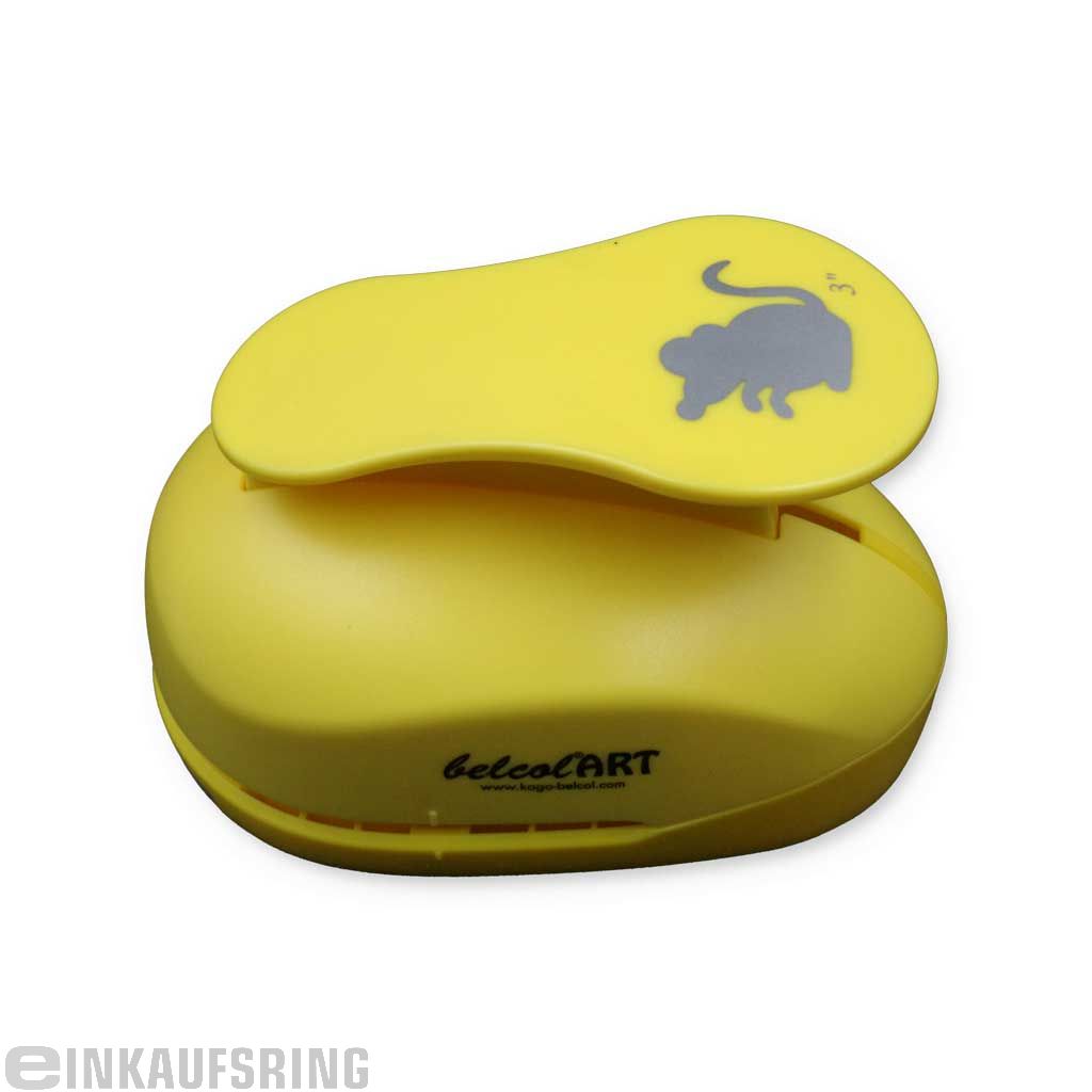 Stanzer 3XL, Stanzfläche 76mm, Motiv Maus