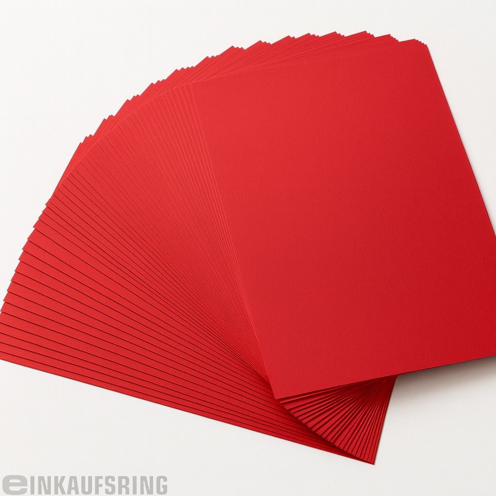 Tonpapier 130g/m², 50x70cm, 25 Bogen hibiscus