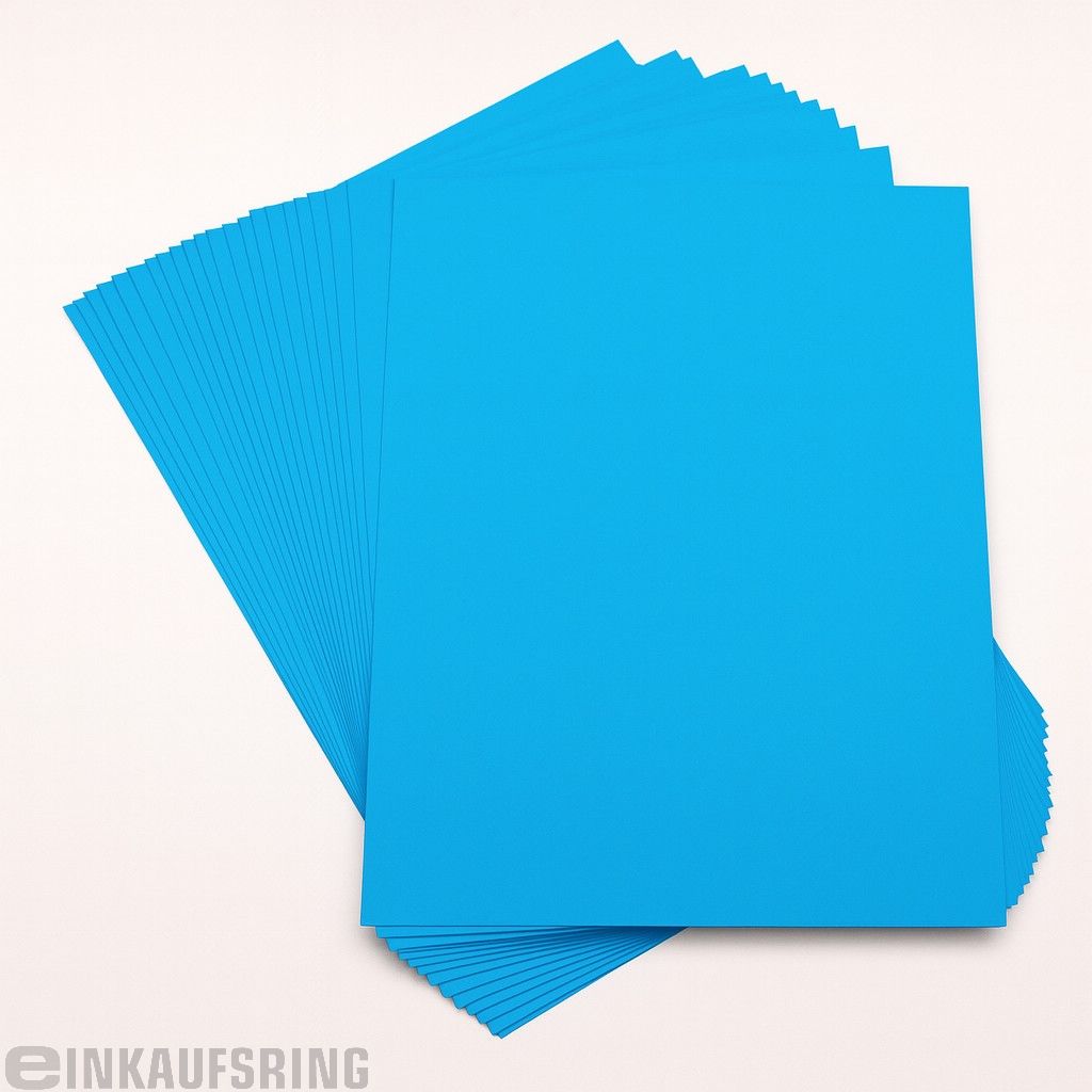 Tonpapier 130g/m², DIN A4, 100 Blatt pazifik