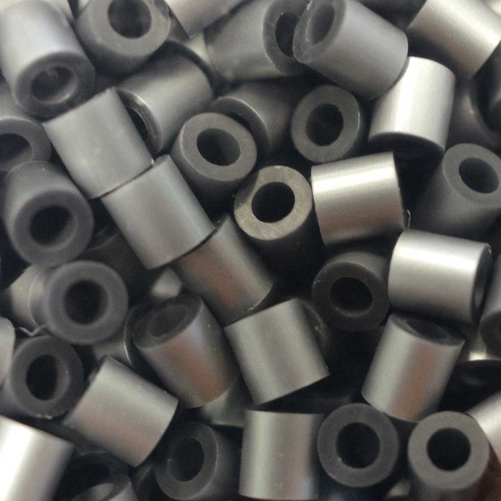 Nabbi - Bügelperlen, silber, 6.000 Stück, 5x5mm