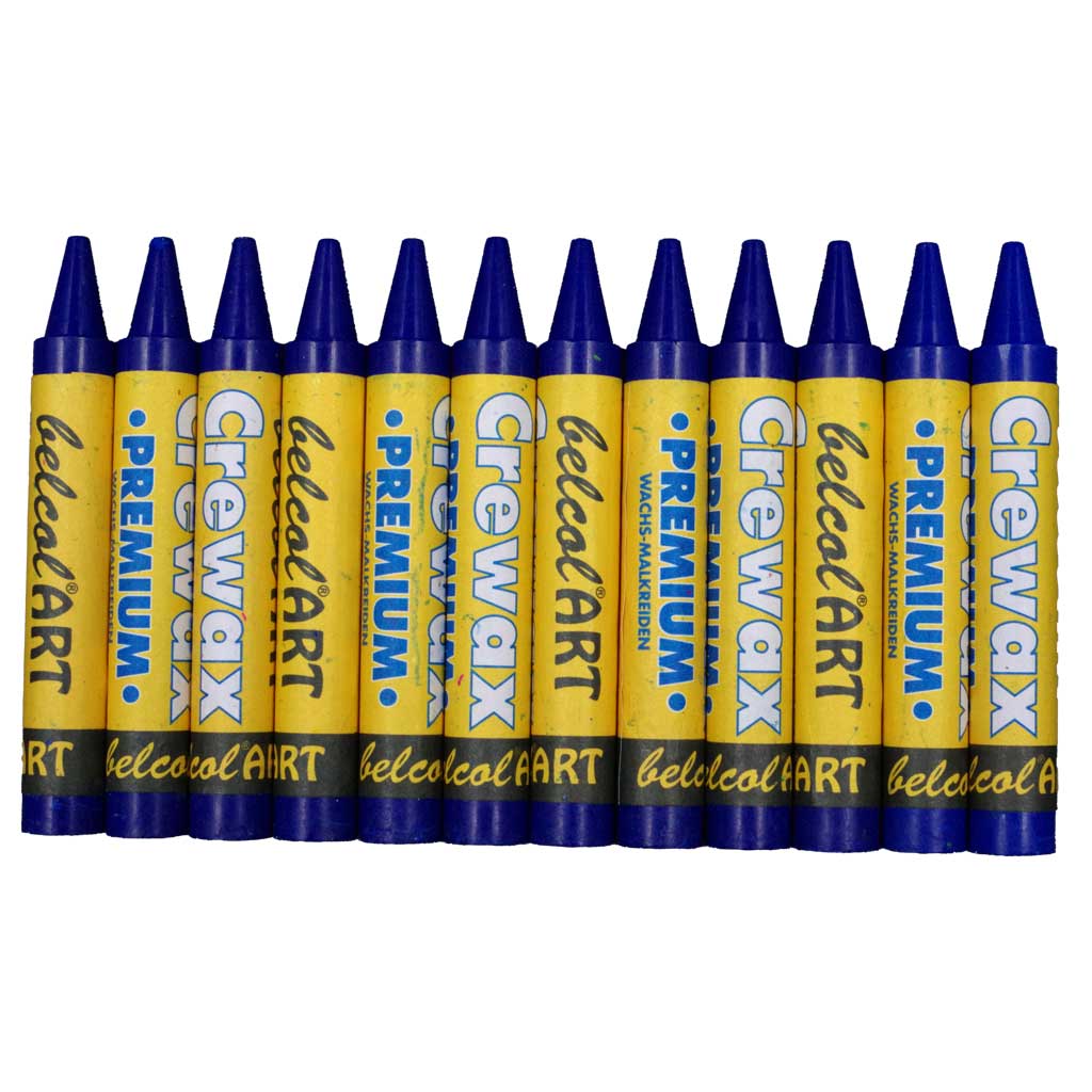 belcolART CREWAX , 12 Wachsmaler , Blau