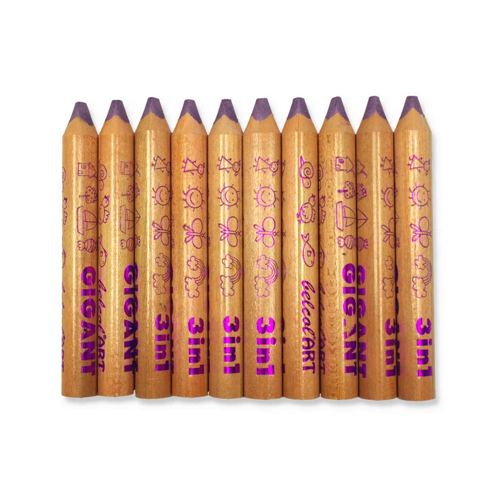 belcolART Öko Farbgigant 3in1 metallic lila