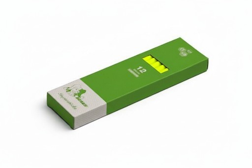 JOLLY Kinderfest 12 Stück neongelb