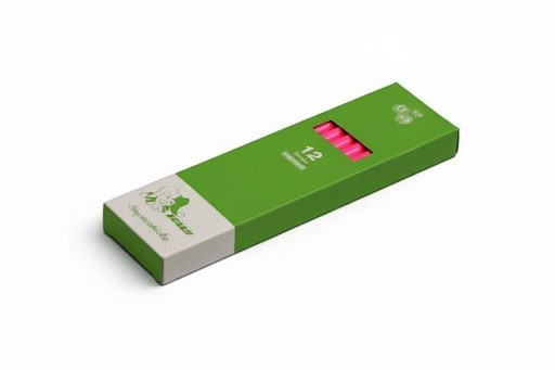 JOLLY Kinderfest 12 Stück neonpink