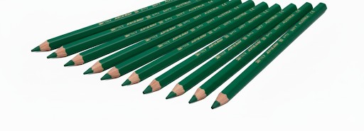 JOLLY X-BIG Farbstifte 12 Stück smaragdgrün   