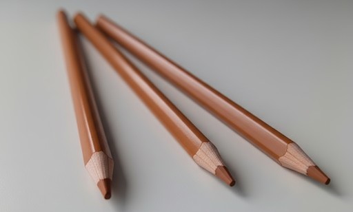 JOLLY X-BIG-Delta Farbstifte 12 Stück mittelbraun