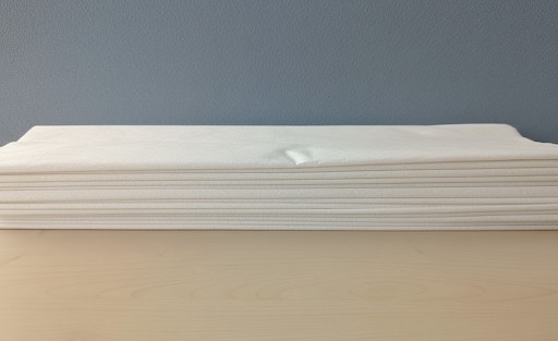 Krepppapier 50cmx2,5m 10 Lagen, weiß