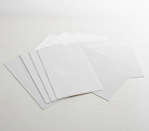 E-Wellpappe, 50x70cm, 10 Bogen weiß