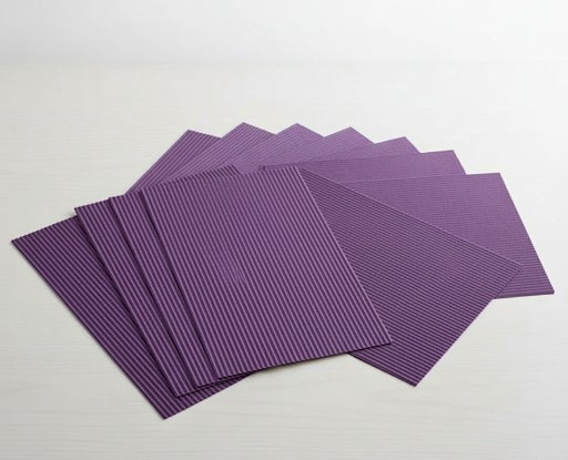 E-Wellpappe, 50x70cm, 10 Bogen lila