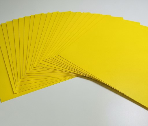 Transparentpapier 70x100 25Bg gelb