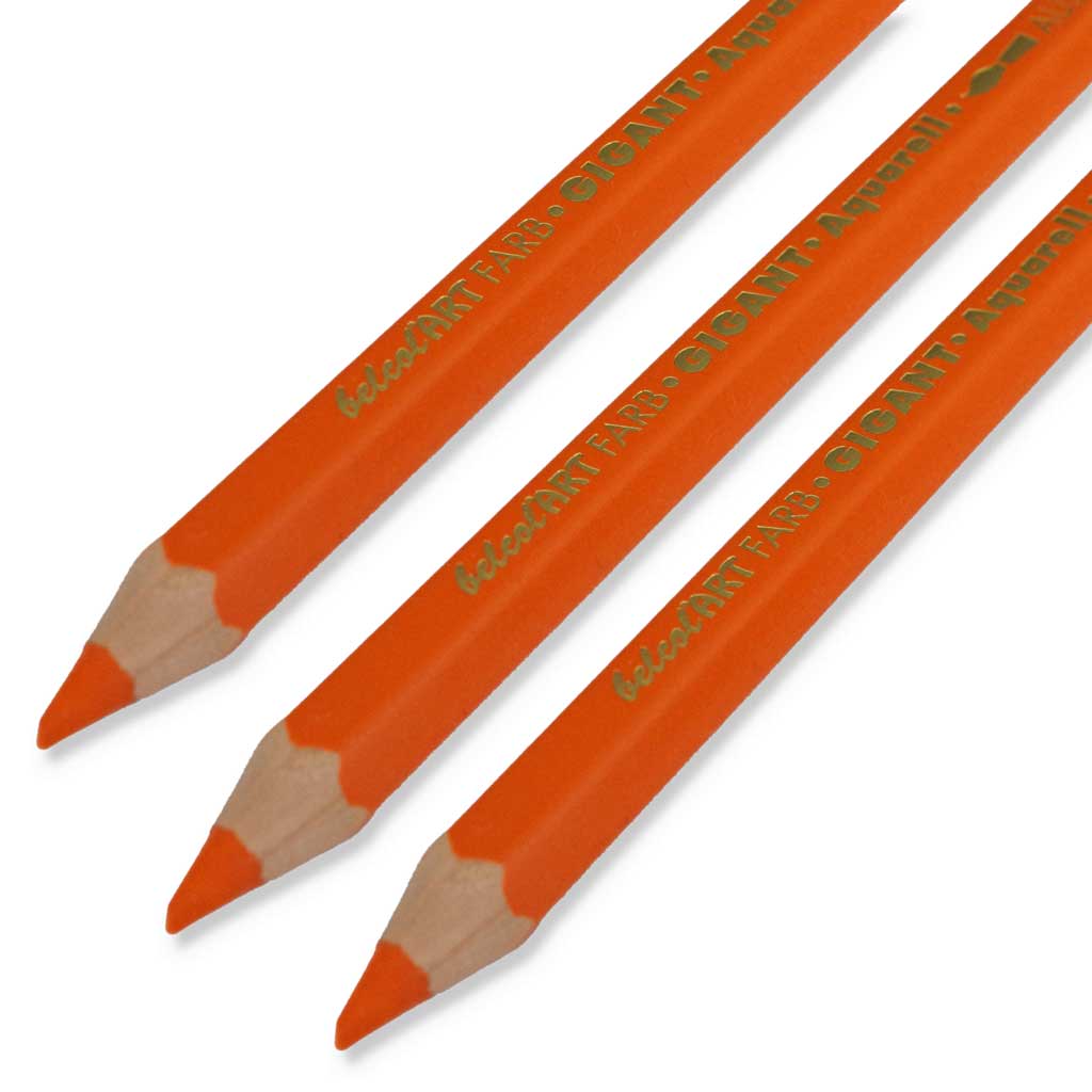 belcolART Aquarell Farbgigant,12 Stk., orange