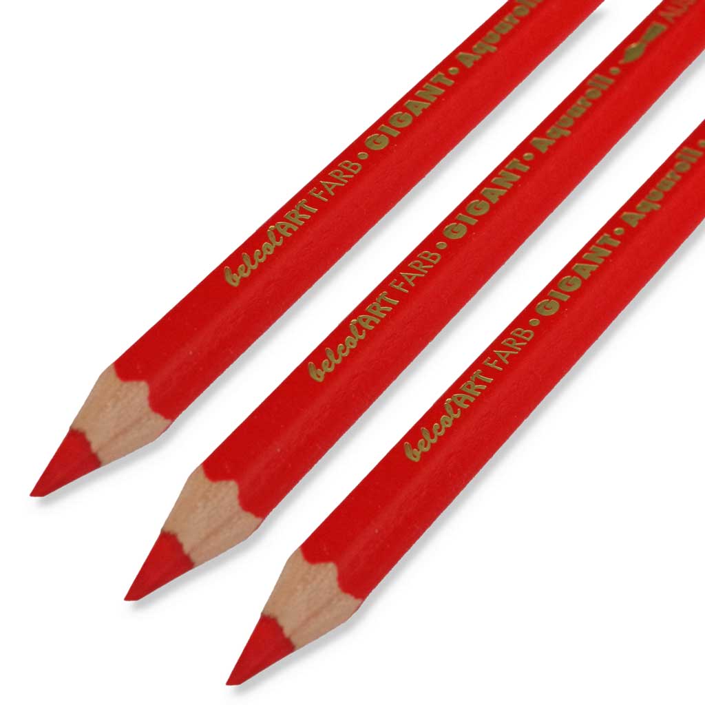 belcolART Aquarell Farbgigant,12 Stk., rot