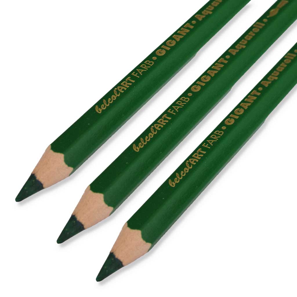belcolART Aquarell Farbgigant,12 Stk., dunkelgrün