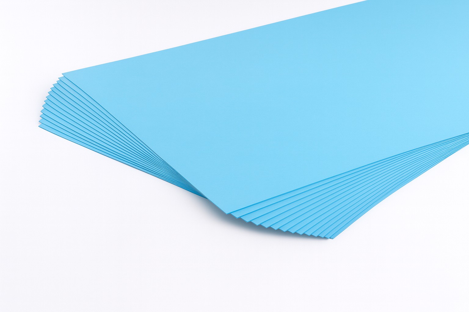 Tonpapier 130g/m², DIN A3, 50 Blatt himmelblau