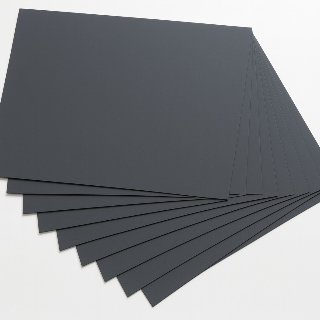 Fotokarton 300 g 70x100cm 10 Bl. anthrazit