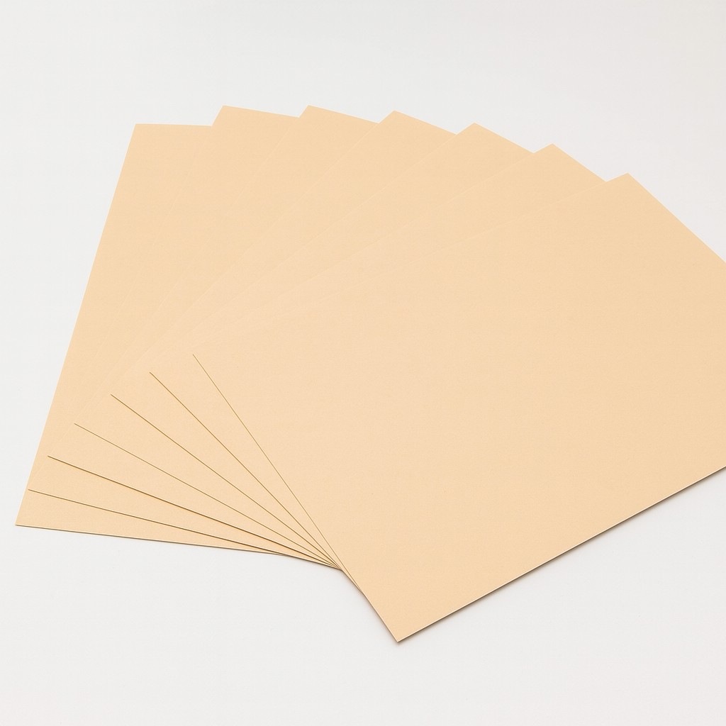 Tonpapier 130g/m², DIN A4, 100 Blatt chamois