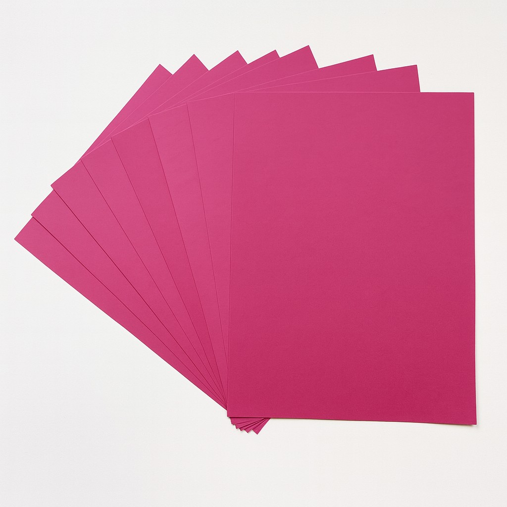 Fotokarton 50x70cm, 10 Bogen eosin