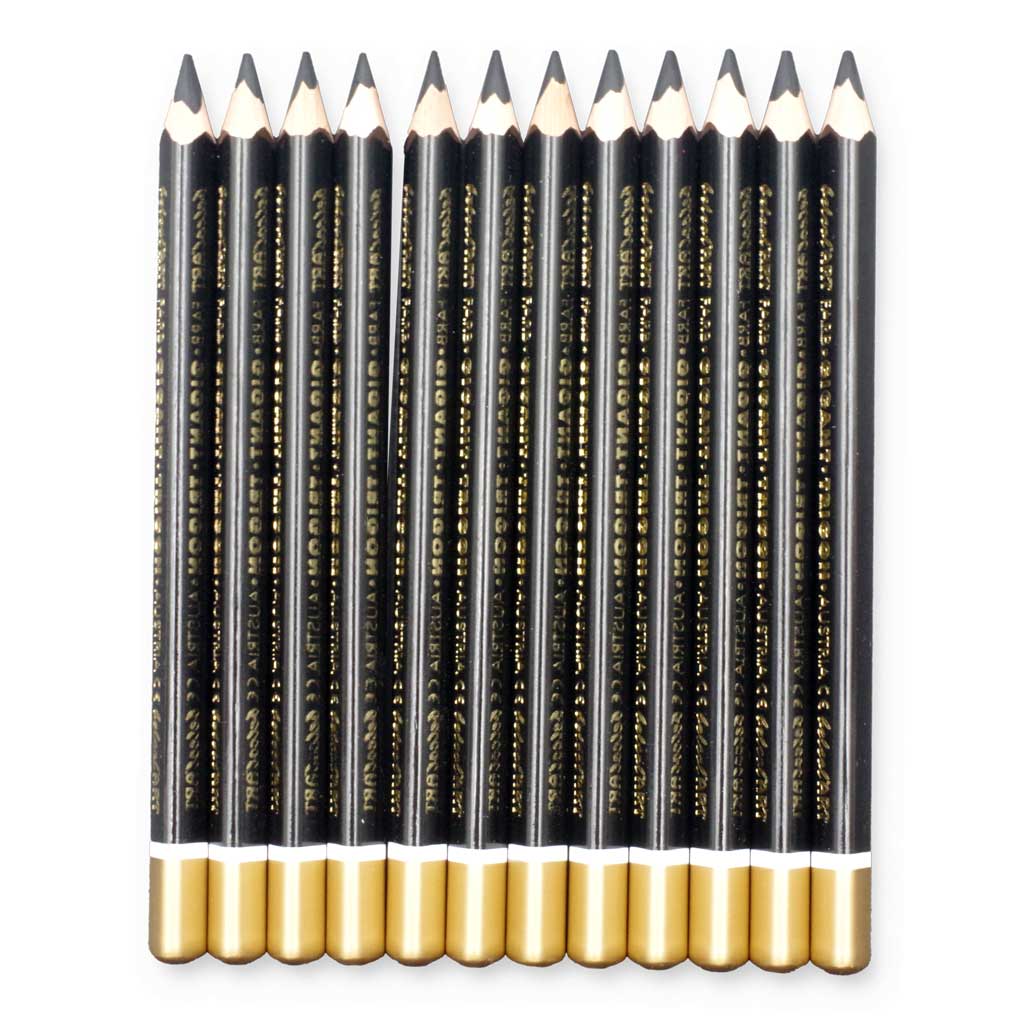 belcolART TRIGON 12 Stifte schwarz